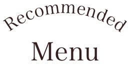 Recommended Menu