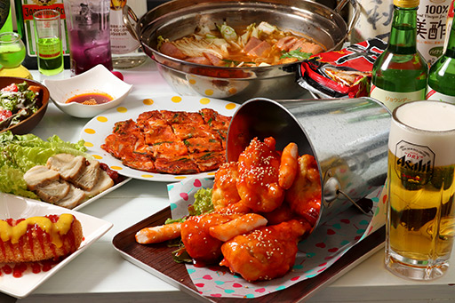 種類豊富な韓国料理